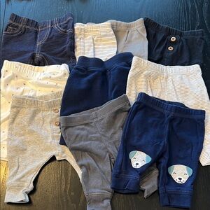 Carter's Newborn set of 10 pants